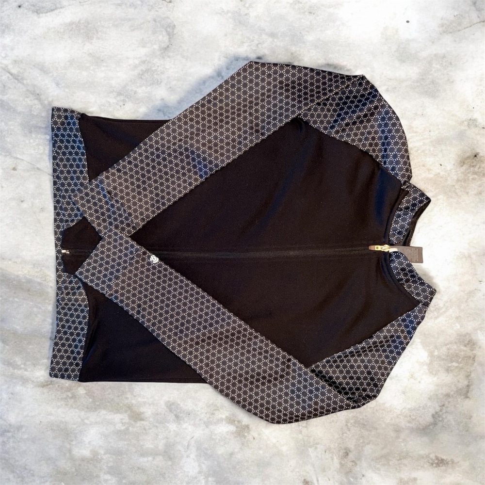 Champion Black Full-Zip Hoodie with Silver Zipper